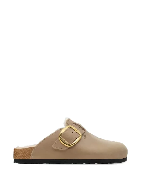 Papuci tip mules Birkenstock cu cataramă