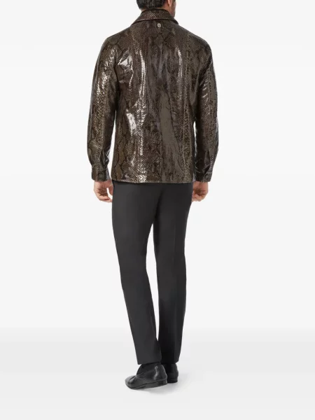 Geanta de piele Billionaire maro