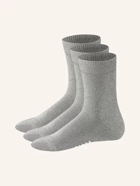 Falke Ponožky Family V Balení light grey šedé
