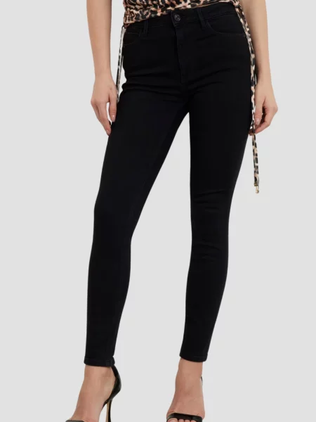 Прямі джинси GUESS чорний