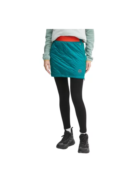 LA Sportiva spódnica sportowa Warm Up Primaloft mini prosta zielony