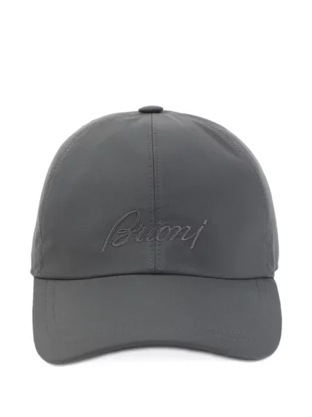 Șapcă Brioni cu broderie gri