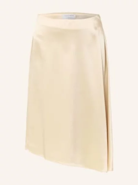 Tiger Of Sweden Satynowa Spódnica Reylynn gelb beżowa