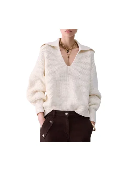 Sweter Liu Jo wełniany biały