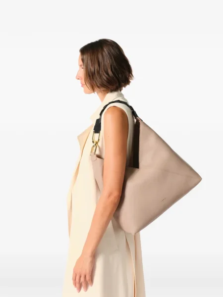 Чанта Lancel плетена