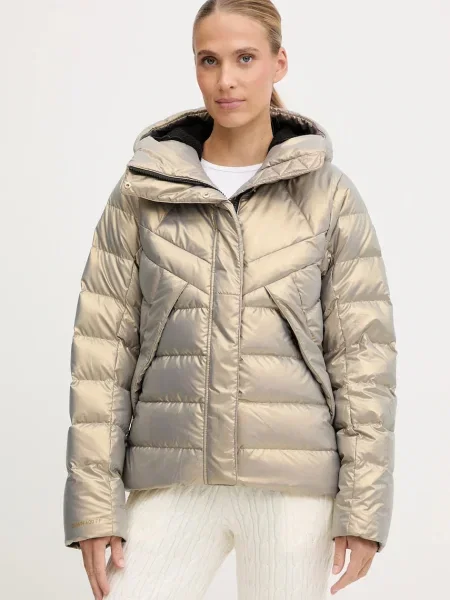 Helly Hansen geacă de puf WINTER BLISS de iarnă auriu