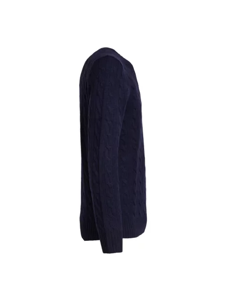 Sweter Ralph Lauren wełniany niebieski