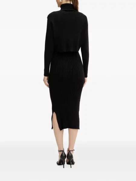 Rochie midi Morgan negru