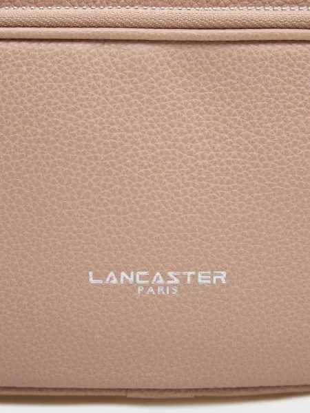 Шкіряна сумка Lancaster рожева
