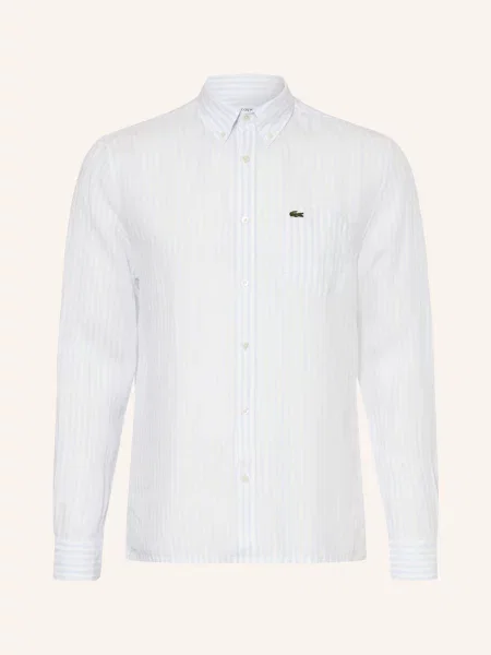 Lacoste Koszula O Regularnym Kroju blau biała
