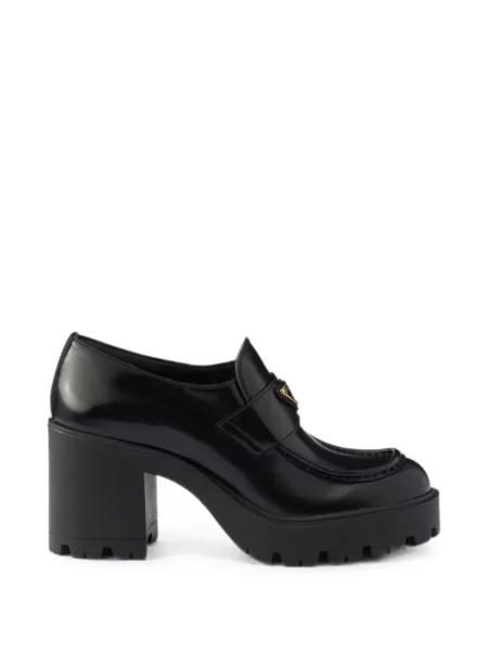 Pantofi loafer Prada din piele negru