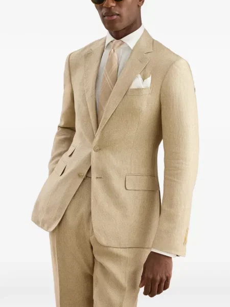 Μπλέιζερ Ralph Lauren Purple Label διπλόκουμπα μωβ