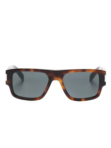 Saulės akiniai Saint Laurent Eyewear ruda