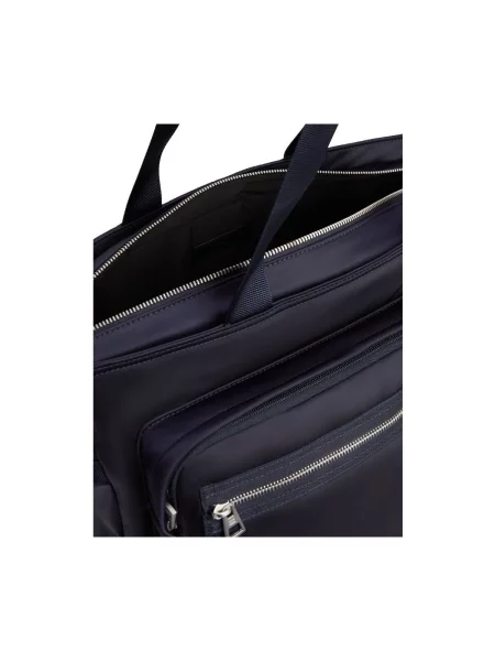 Geantă Tommy Hilfiger albastru