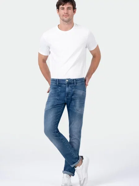 M.O.D MIRACLE OF DENIM Jeans albastru