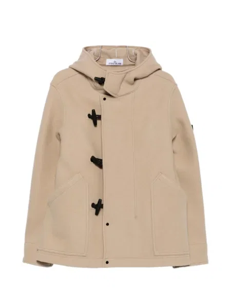 Geacă Stone Island cu glugă cu strasuri