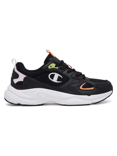 Sneakersy Champion z siateczką czarne
