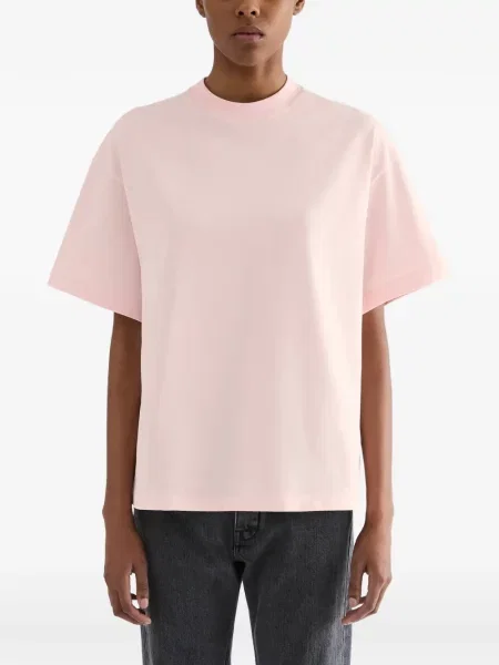 Tricou Jil Sander cu imagine roz