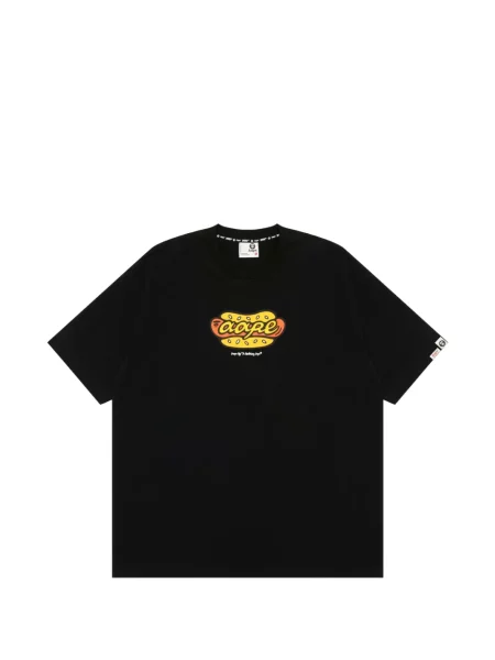 Tricou Aape By A Bathing Ape cu imagine negru