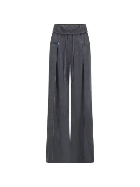 Pantaloni Oude Waag cu cordon gri