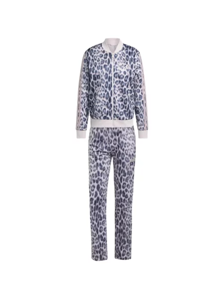 Trening Adidas cu imagine cu model leopard negru
