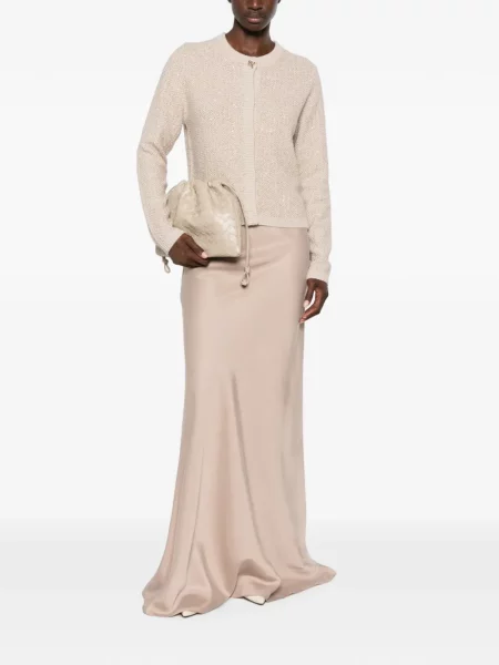 Fusta maxi Fabiana Filippi din satin