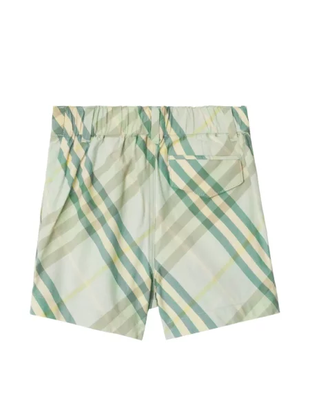 Szorty dziecięce Burberry zielone