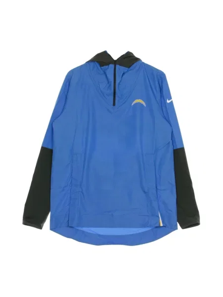 Lekka kurtka Nike z logo niebieska