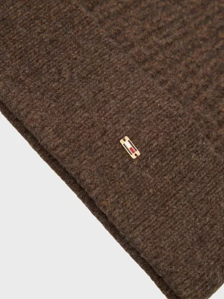 Шапка Tommy Hilfiger коричнева
