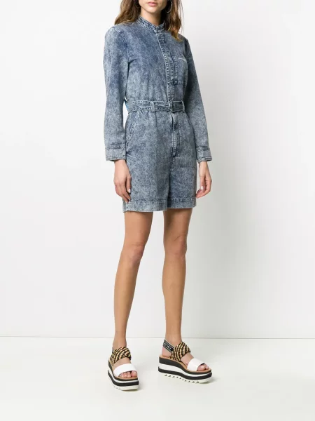 Dżinsowy kombinezon Stella Mccartney niebieski