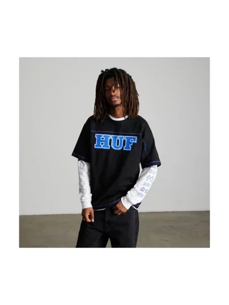 Fotbal tricou Huf negru