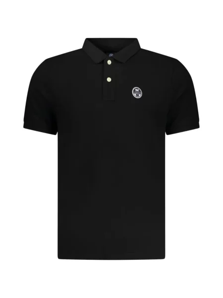 Tricou polo North Sails cu autograf negru