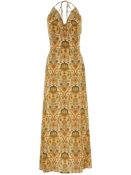 Rochie maxi Pantamolle de costum portocaliu