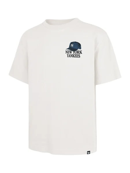 47 Brand Tričko béžová / námořnická modř černá