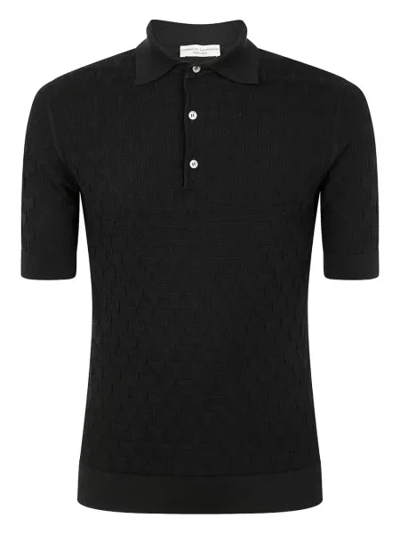 Polo Filippo De Laurentiis tricotate negru
