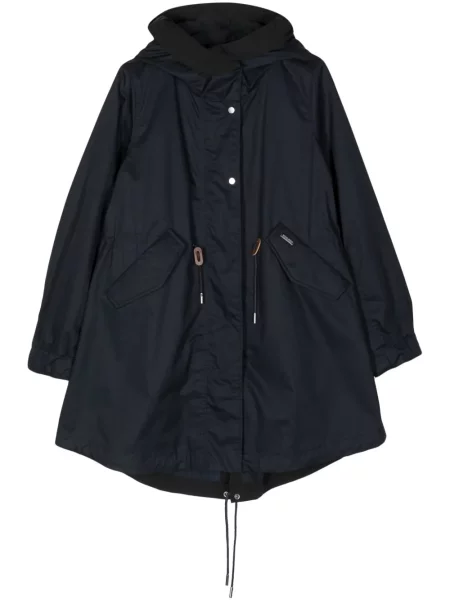 Geacă parka Woolrich cu glugă negru