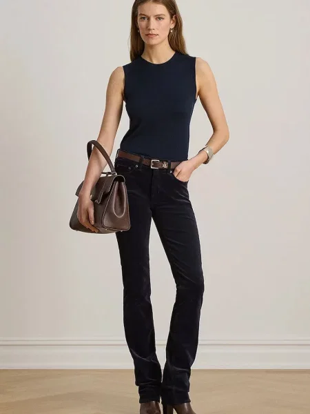 Шелковая водолазка Lauren Ralph Lauren для гольфа