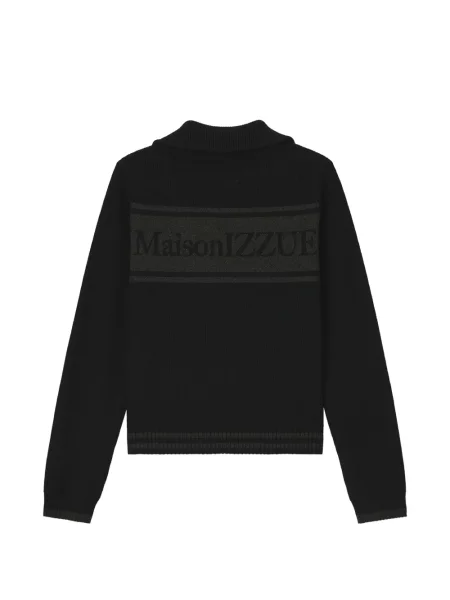 Pulover Izzue cu autograf negru