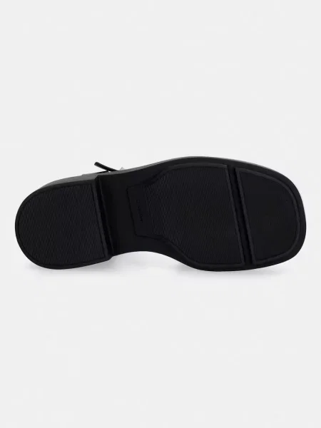Calvin Klein szandál női CHUNKY SANDAL LTH MG fekete