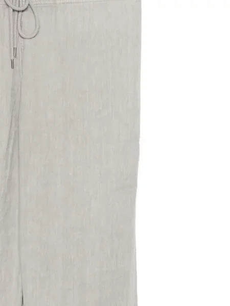 Pantaloni James Perse alergare cu cordon gri