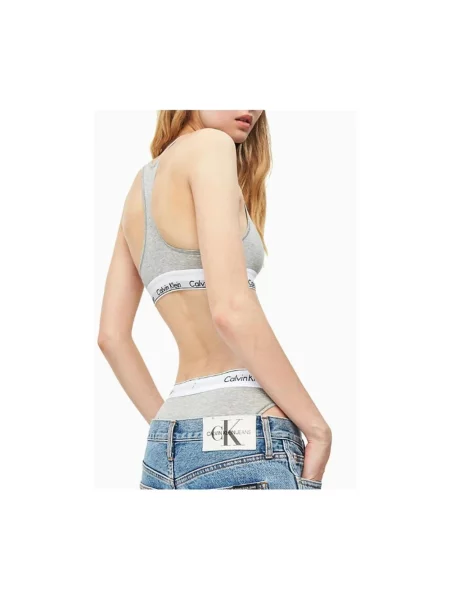 Biustonosz Calvin Klein Style Classic w kolorze szarym XS szary
