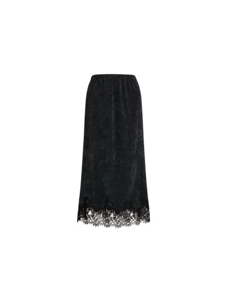 Spódnica midi Alberta Ferretti szara