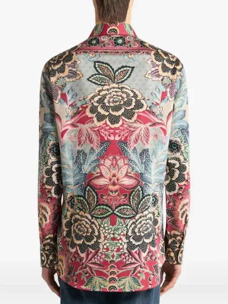Cămașă Etro cu model floral cu imagine