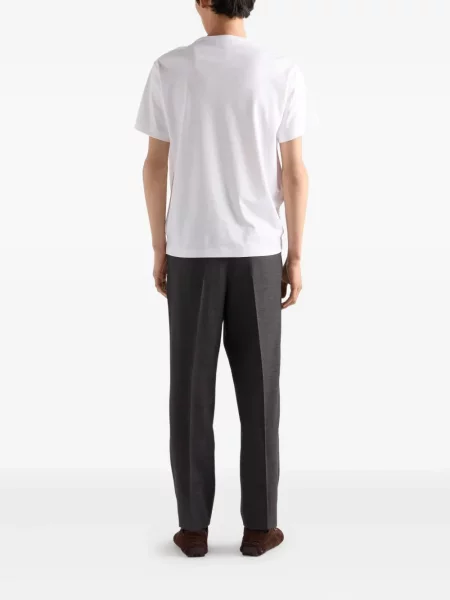 Tricou Prada alb