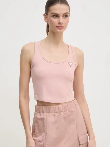 Топ Guess розово