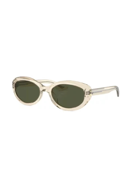 Skaidrios saulės akiniai Oliver Peoples geltona