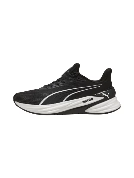 PUMA Sportovní boty Activate Nitro černá bílá