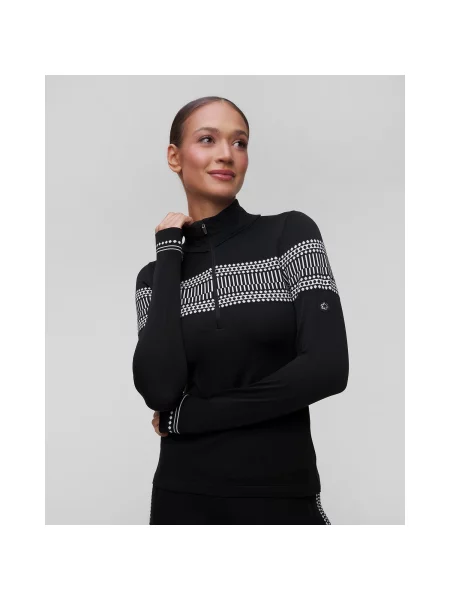 Černý Dámský Funkční Rolák Newland Danica bílý