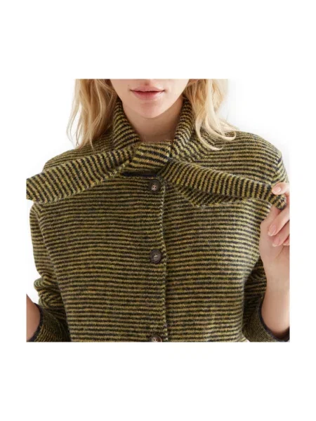 Cardigan Compania Fantastica albastru