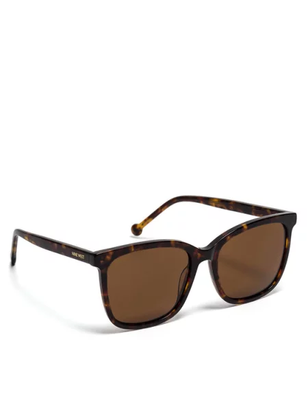 Nine West Okulary przeciwsłoneczne NW brązowy